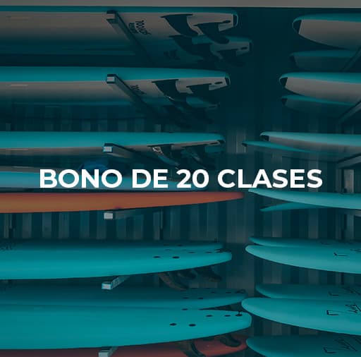 bono de 20 clases